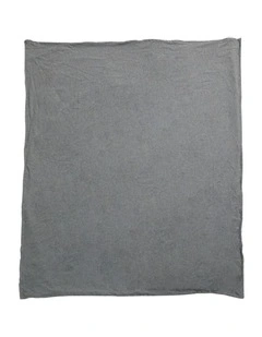 DreamZ Cooling Blanket Double Sided Summer Sofa Bed Sheet Washable in Grey