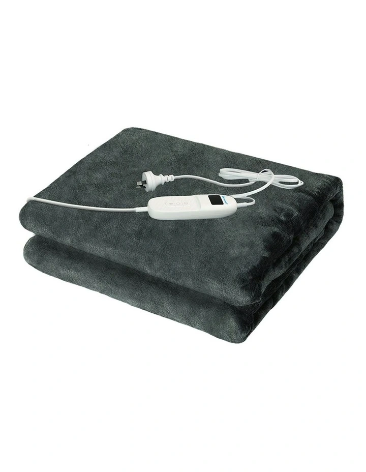 DreamZ Electric Throw Blanket in Grey MYER