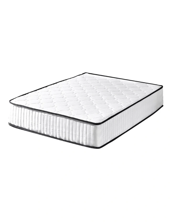 Top Foam Medium Firm King Size Spring Mattress 20cm in White image 2
