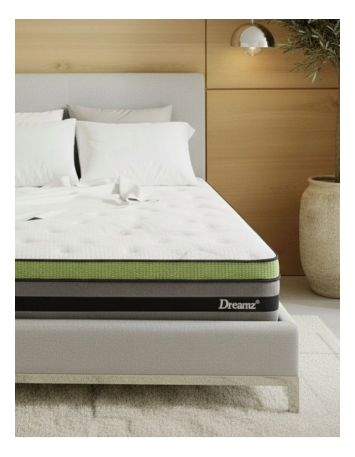 30CM Cooling Mattress Euro Top 7 Zone - VERDANT image 2