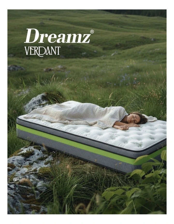 30CM Cooling Mattress Euro Top 7 Zone - VERDANT image 3