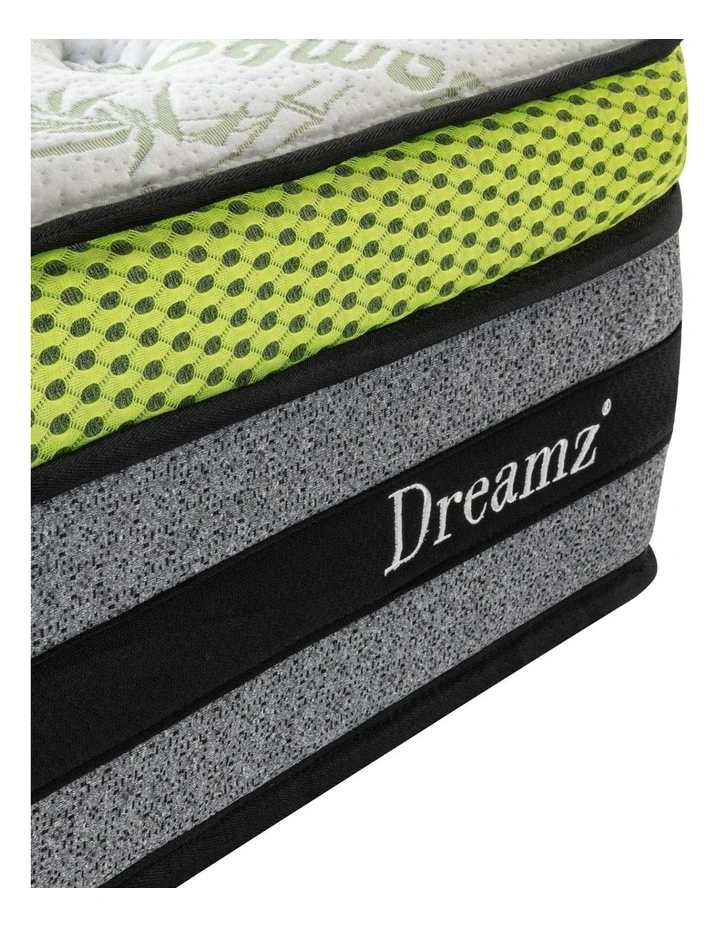 30CM Cooling Mattress Euro Top 7 Zone - VERDANT image 6