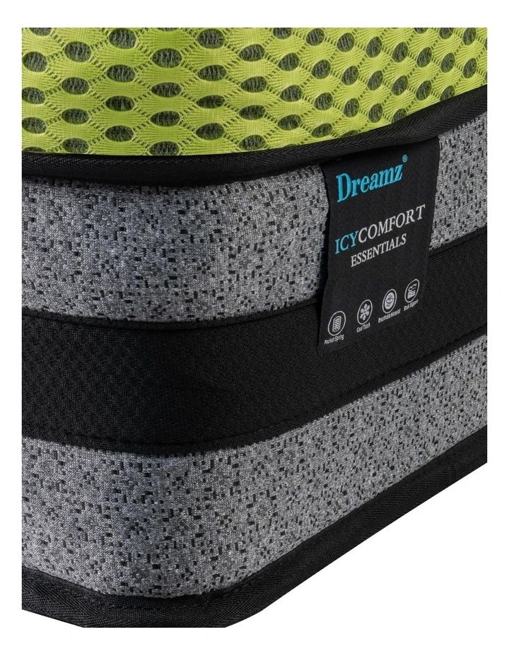 30CM Cooling Mattress Euro Top 7 Zone - VERDANT image 7
