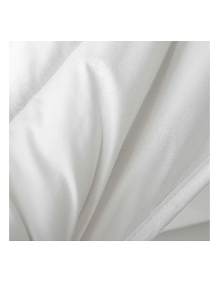 350Gsm King Size Wool Quilt in White image 4