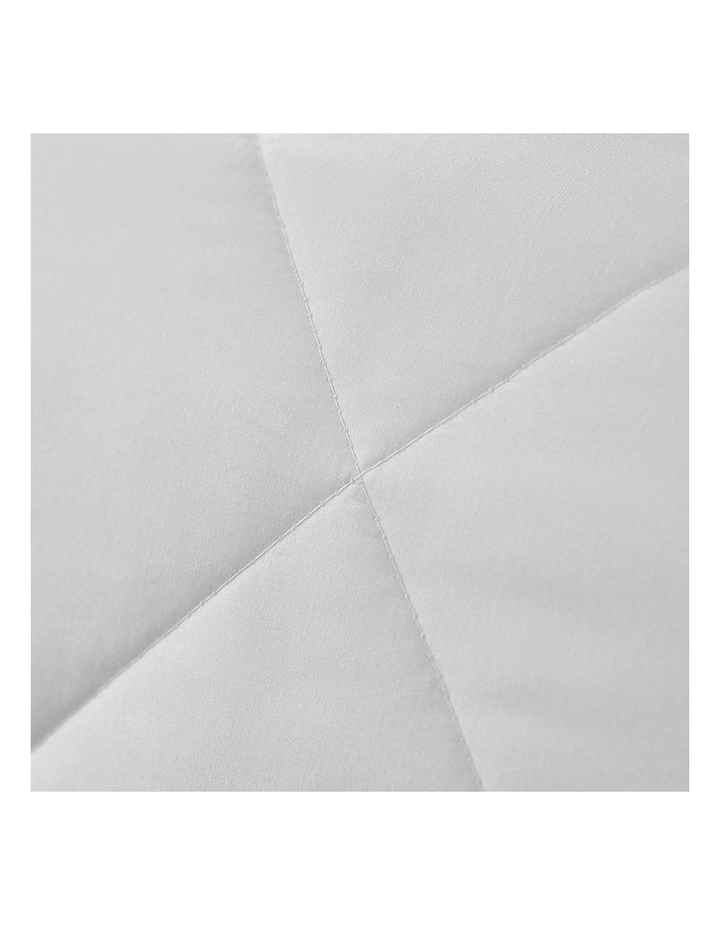 350Gsm King Size Wool Quilt in White image 5