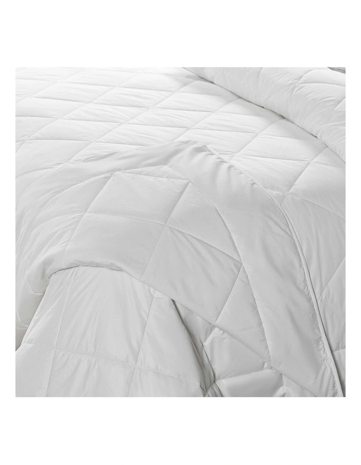 350Gsm King Size Wool Quilt in White image 6