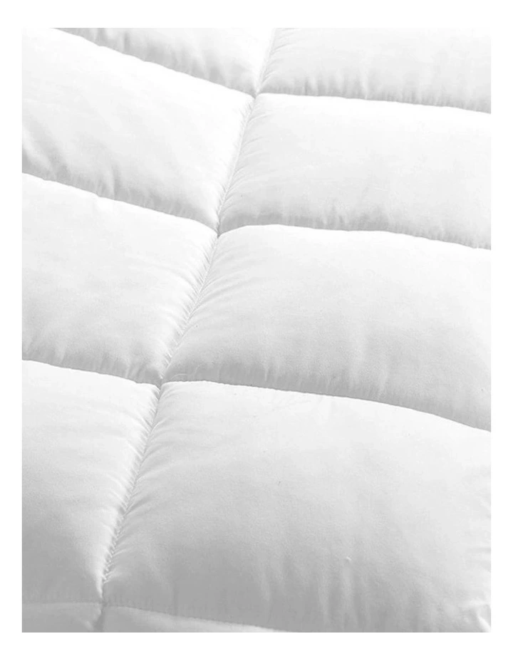 Renewable Fiber Microfibre Single Quilt 200Gsm in White image 6