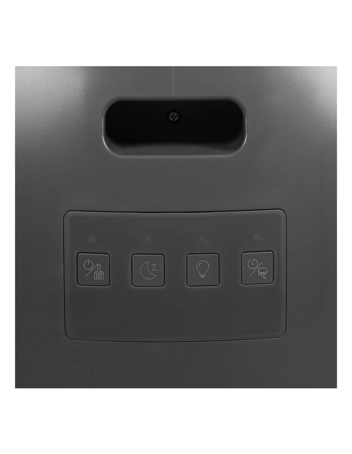 Self-Cleaning Enclosed Kitty Toilet in Black image 5