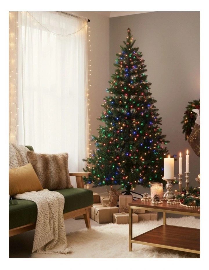 Pre-Lit LED Christmas Tree 1.5m in Green image 2