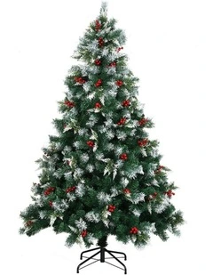 Snow Flocked Christmas Tree 1.5m in Green