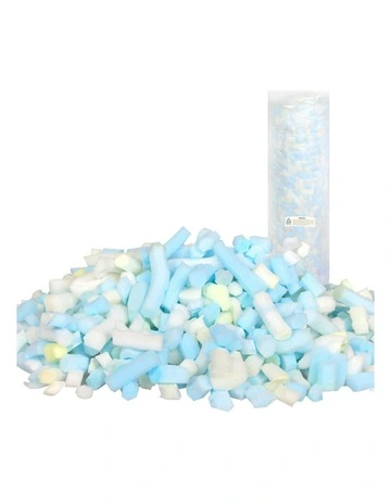 Shredded Memory Foam Filling Bean Bags in Blue