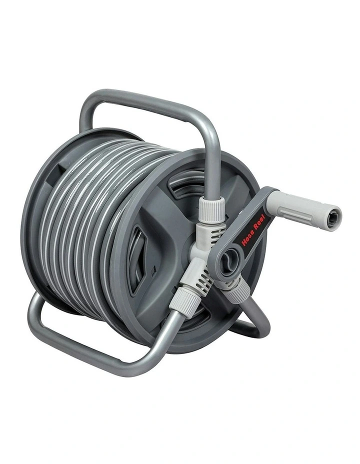 Water Hose Reel Holder 1/2 X 20M in Grey image 1