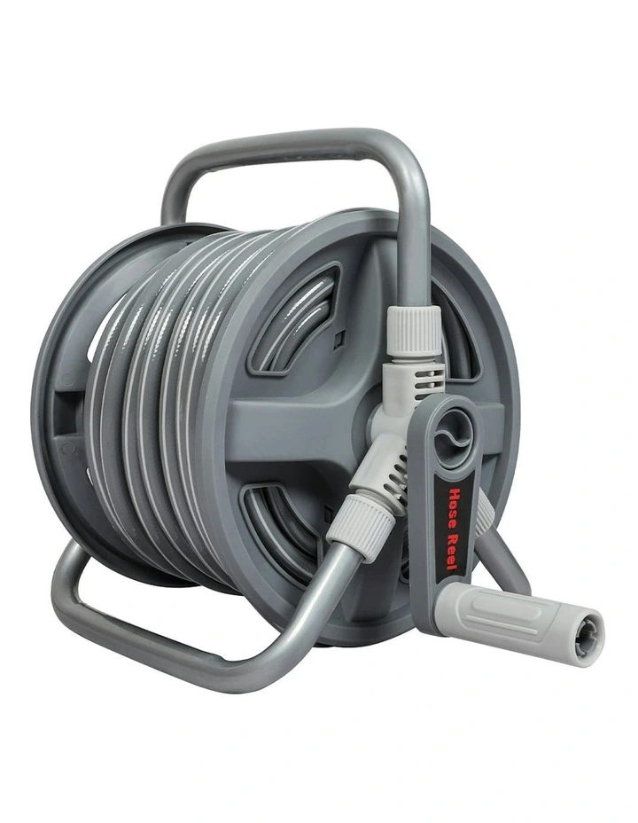 Water Hose Reel Holder 1/2 X 20M in Grey image 2