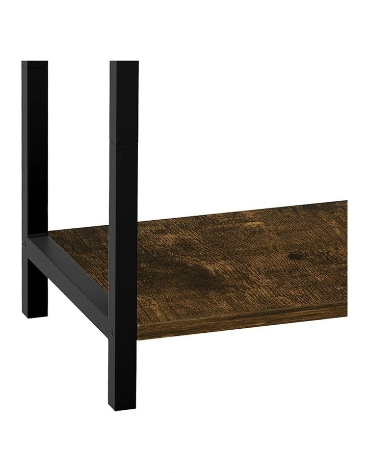 3-Tier End Side Table in Brown image 4