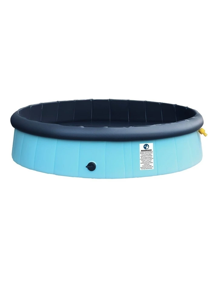Folding Pet Pool 120cm in Blue image 1