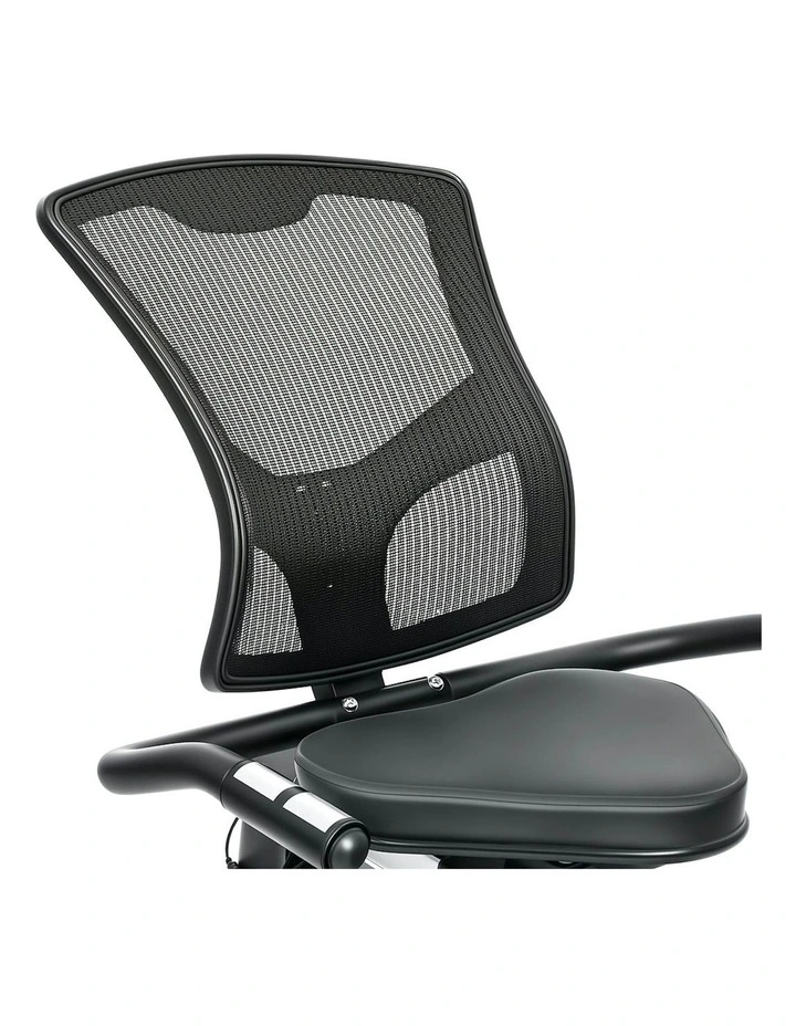 Recumbent Magnetic Exercise Bike in Black image 4