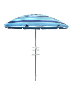 Mountview Beach Umbrella 2m in Blue