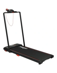 Electric Foldable Treadmill in Red/Black