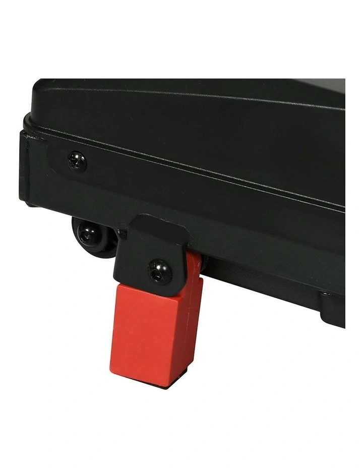 Electric Foldable Treadmill in Red/Black image 4