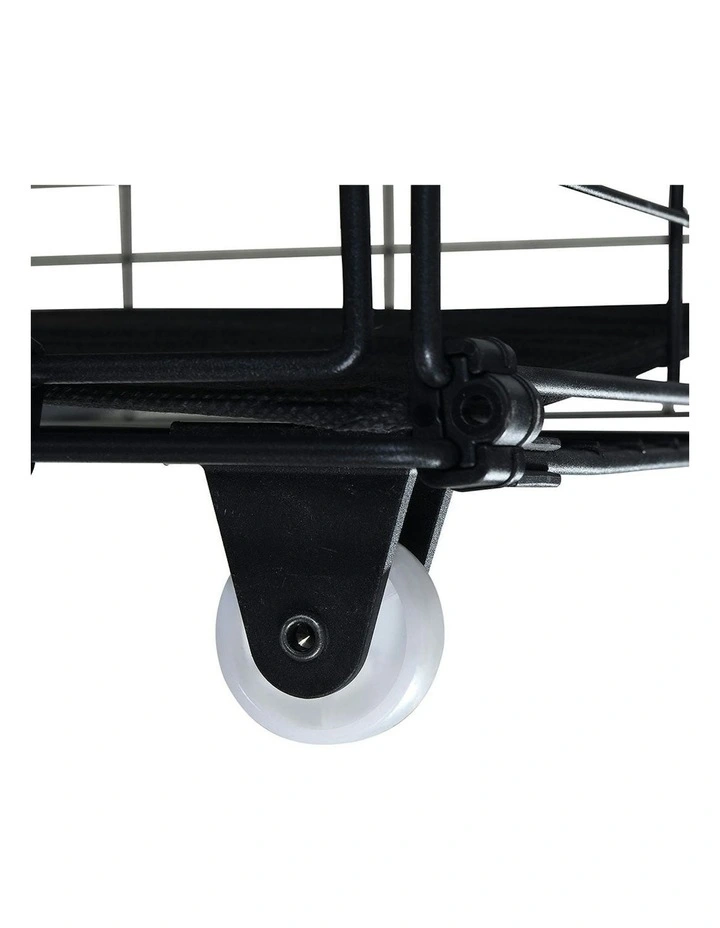 LED Industrial Bed Frame in Brown image 4