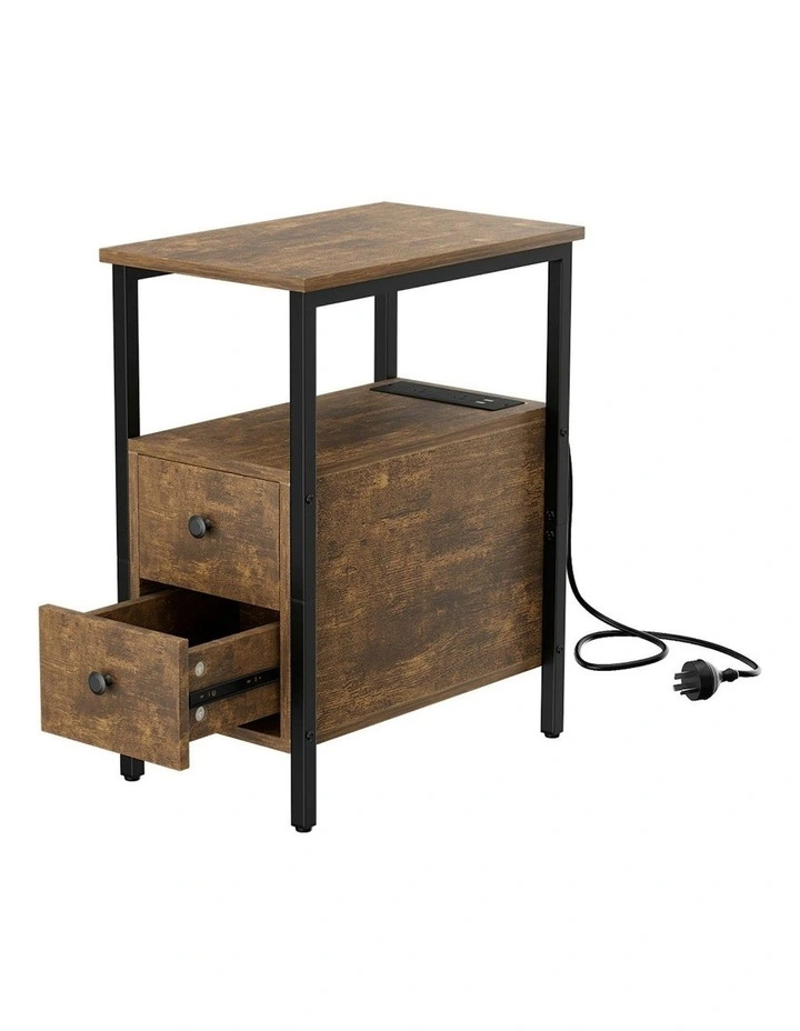 Side Table in Brown image 2