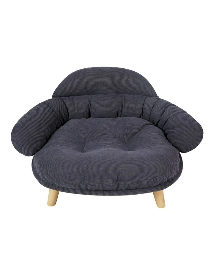 Elevated Pet Sofa 58cm in Black image 1