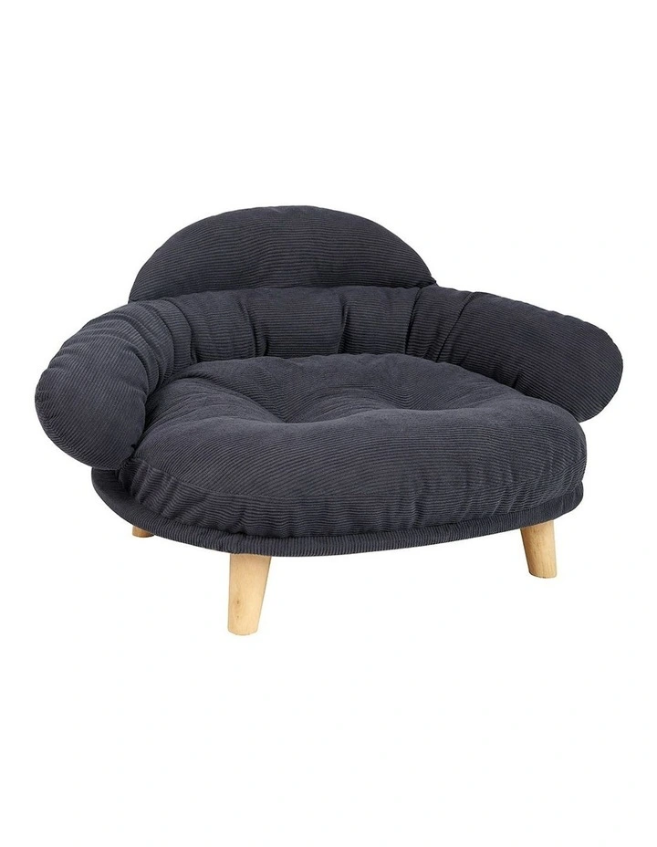 Elevated Pet Sofa 58cm in Black image 2