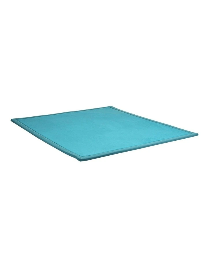 Extra Thick Large Coral Velvet Area Rugs 3cm 180x200cm in Blue image 2