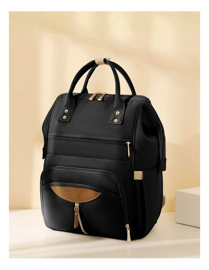 Nappy Changing Bag in Black image 2