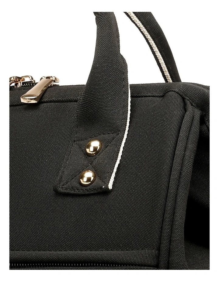 Nappy Changing Bag in Black image 6