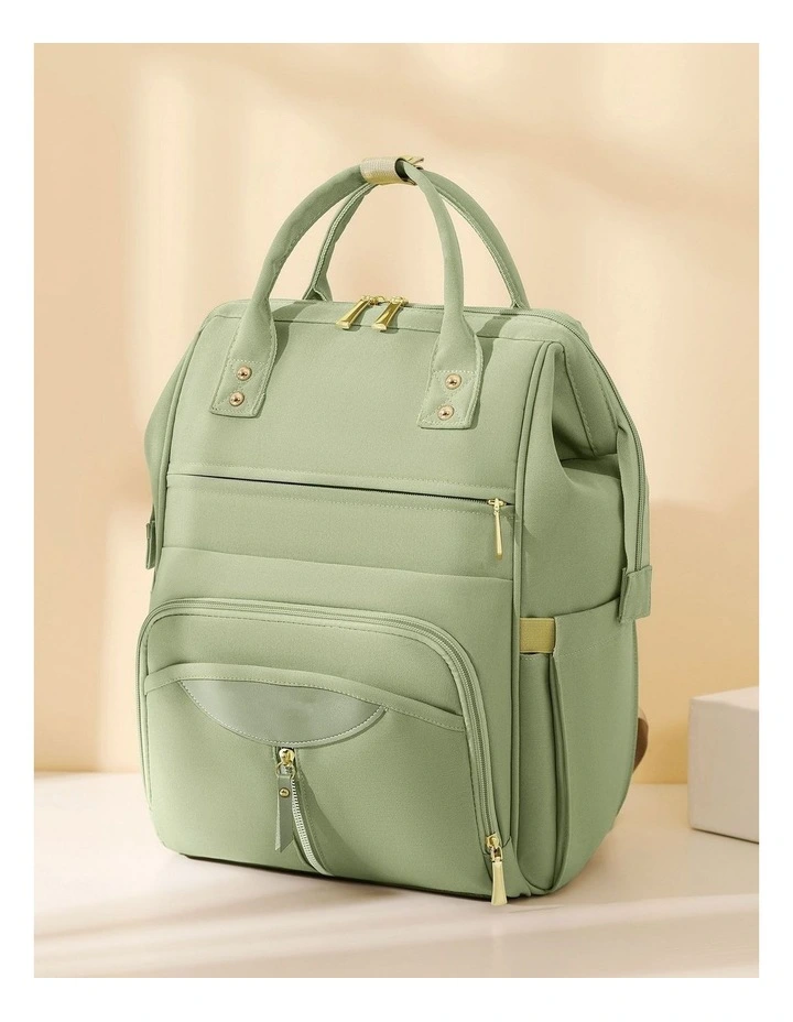 Multifunctional Mummy Backpack in Green image 7