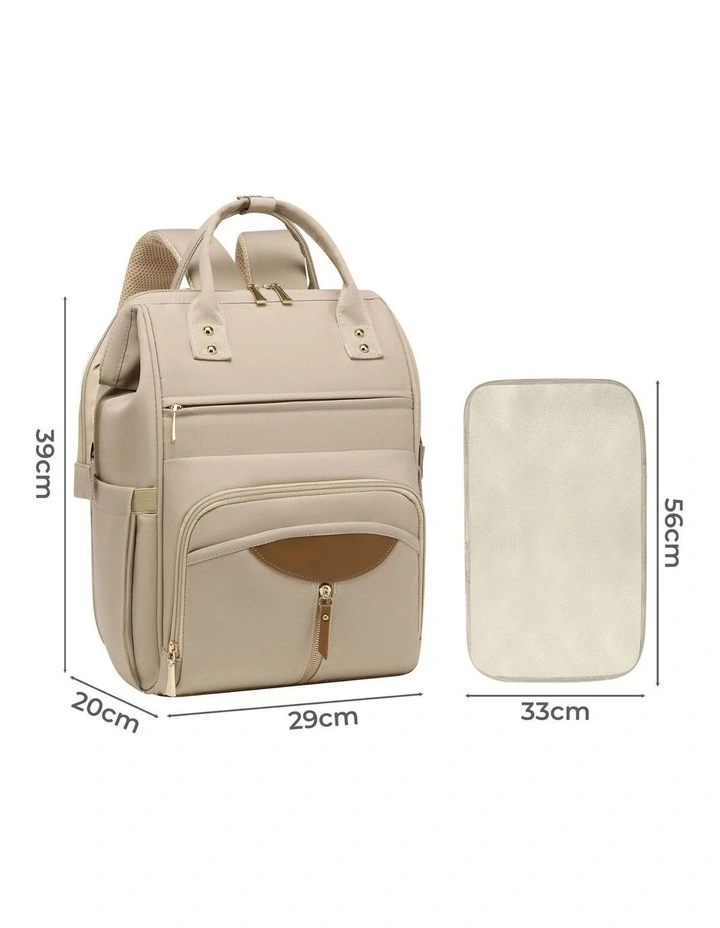 Multifunctional Mummy Backpack in Khaki image 3
