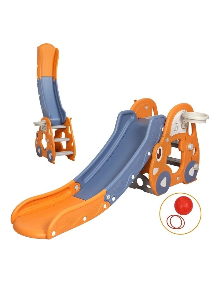 Kid 3-in-1 Slide Basketball Hoop Set image 1