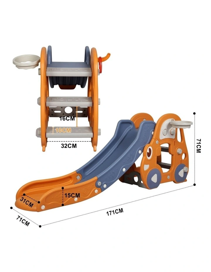 Kid 3-in-1 Slide Basketball Hoop Set image 3