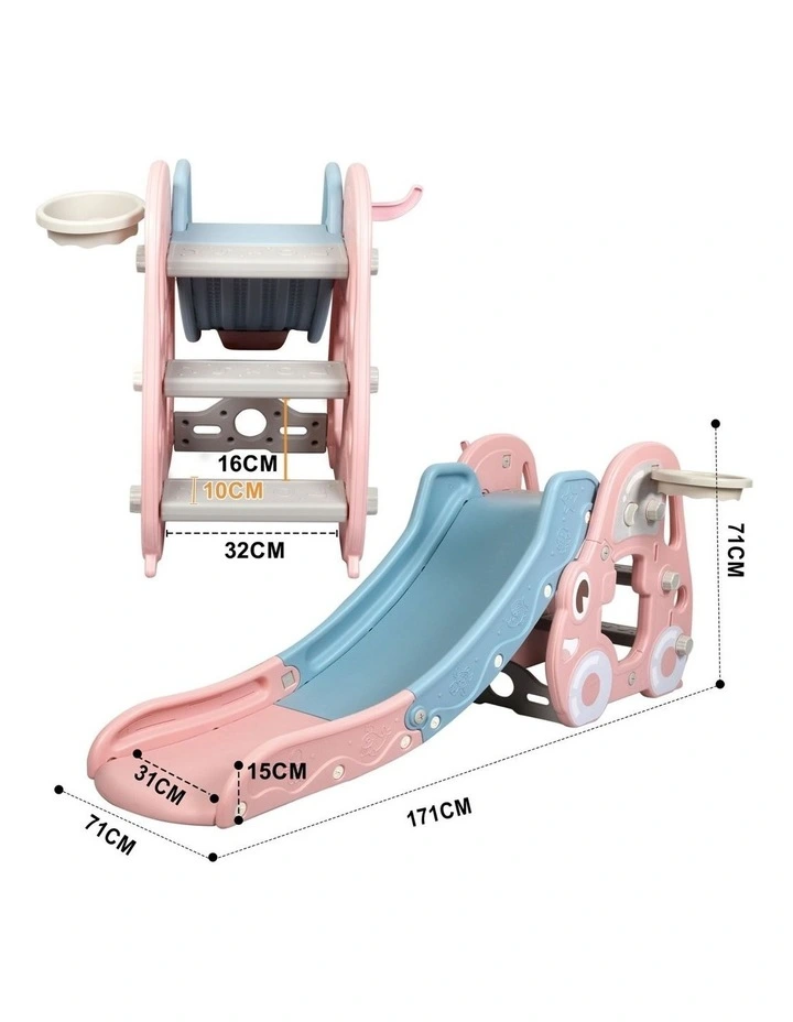 Kid 3-in-1 Slide Basketball Hoop Set image 3