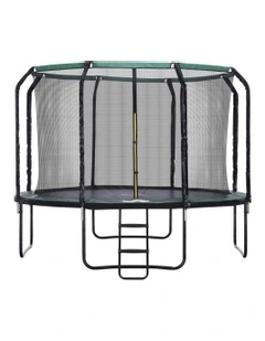 Round Trampolines 10FT in Black