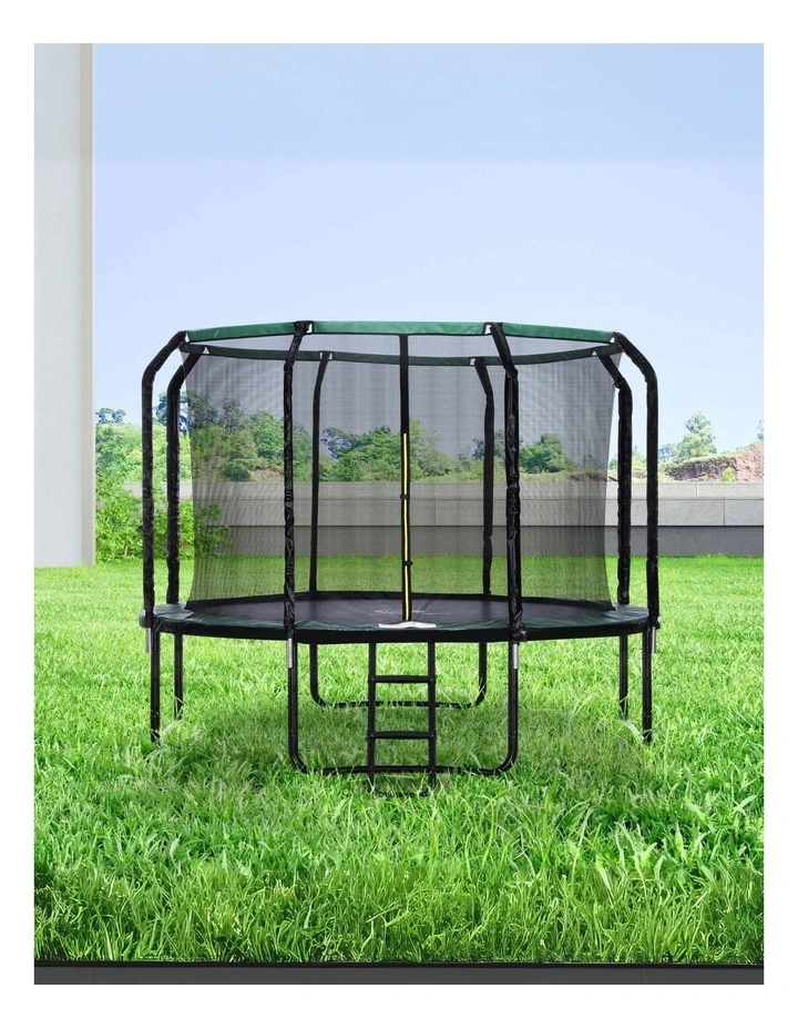Round Trampolines 10FT in Black image 2