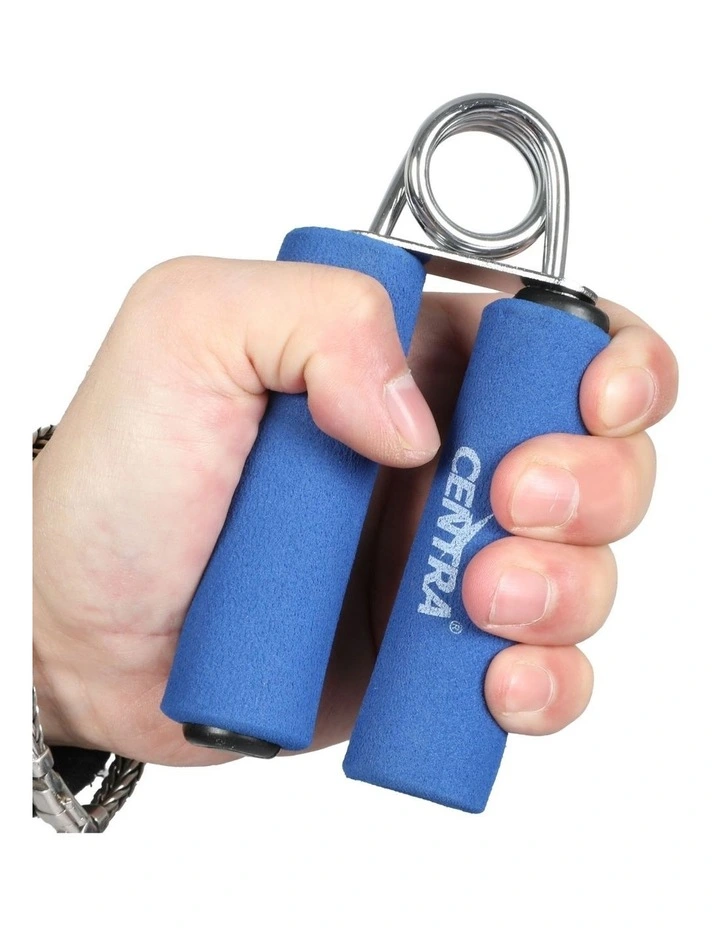 Exercise Roller Wheels Hula Hoop Push Up Bars Hand Grip Set in Blue/Black image 4