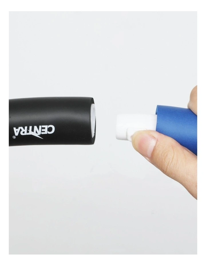 Exercise Roller Wheels Hula Hoop Push Up Bars Hand Grip Set in Blue/Black image 5