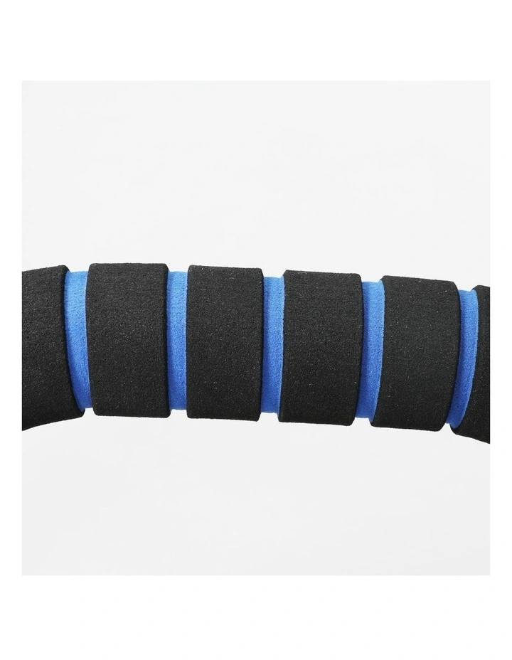 Exercise Roller Wheels Hula Hoop Push Up Bars Hand Grip Set in Blue/Black image 6