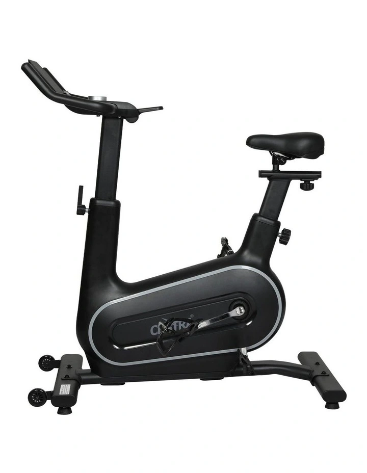 Electromagnetic LED Display Exercise Bike in Black/Grey image 1