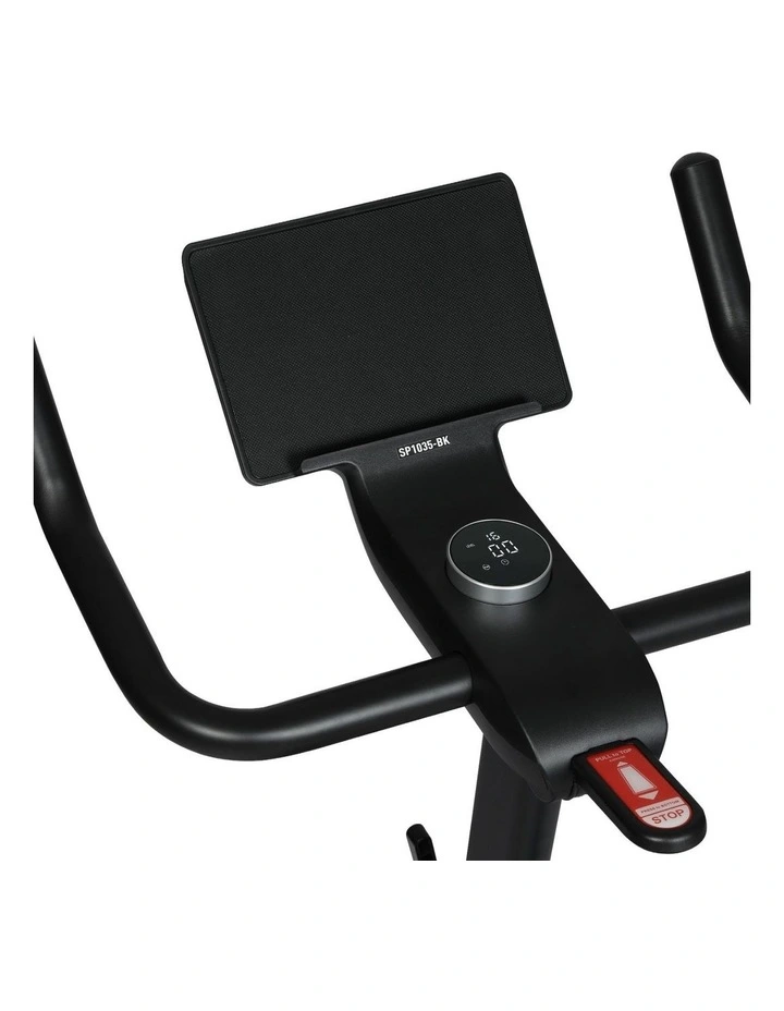 Electromagnetic LED Display Exercise Bike in Black/Grey image 4