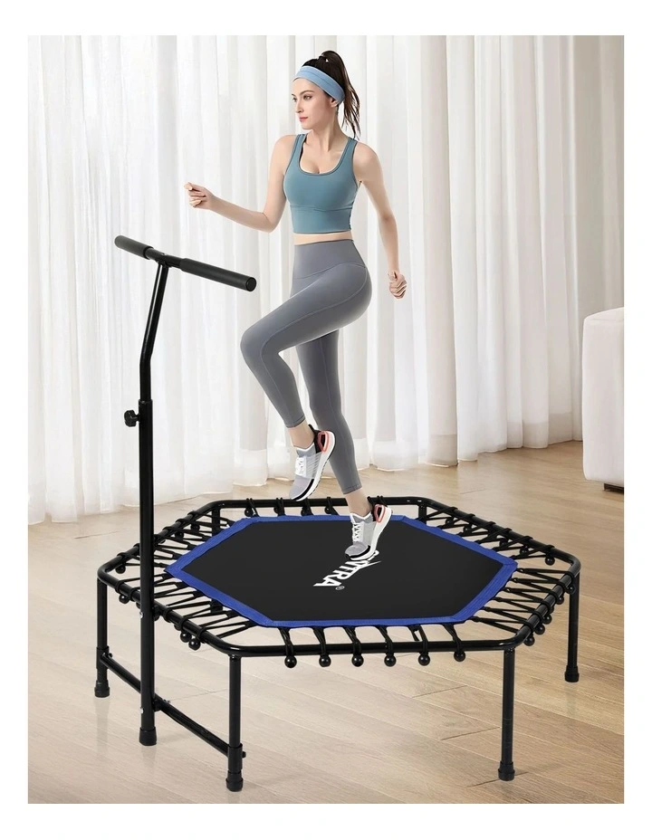 48" Mini Trampoline in Black image 2