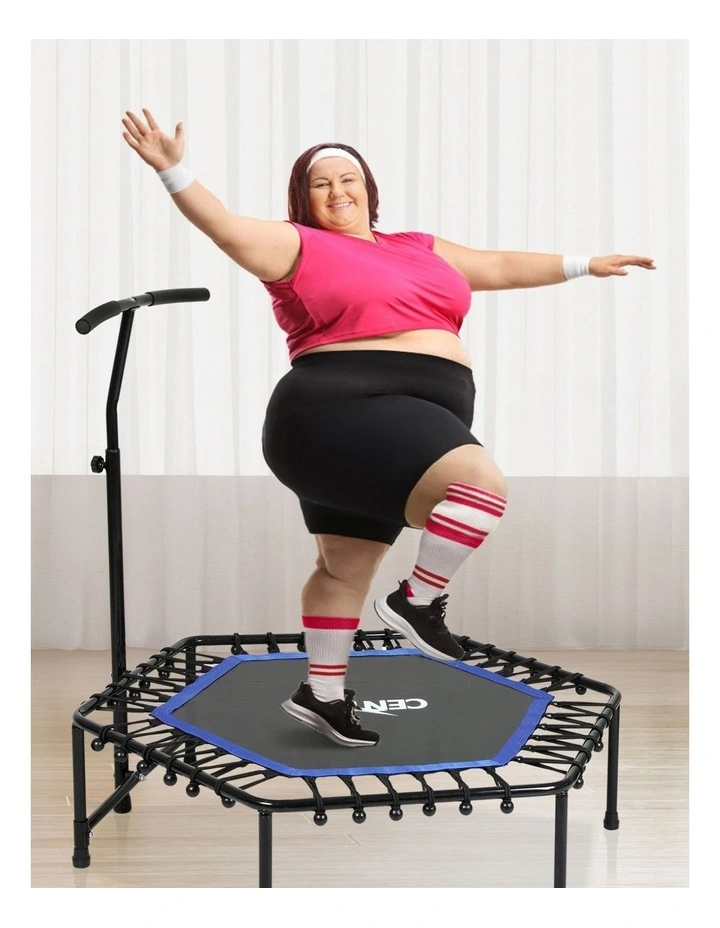 48" Mini Trampoline in Black image 7
