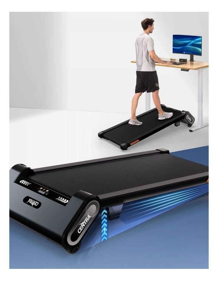Automatic Remote Control Incline Treadmill in Black image 7