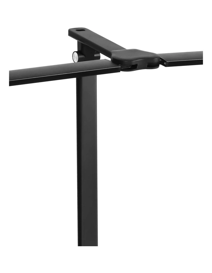 Adjustable Double Head LED Desk Lamp in Black image 6