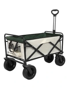 Garden Camping Trolley in Beige