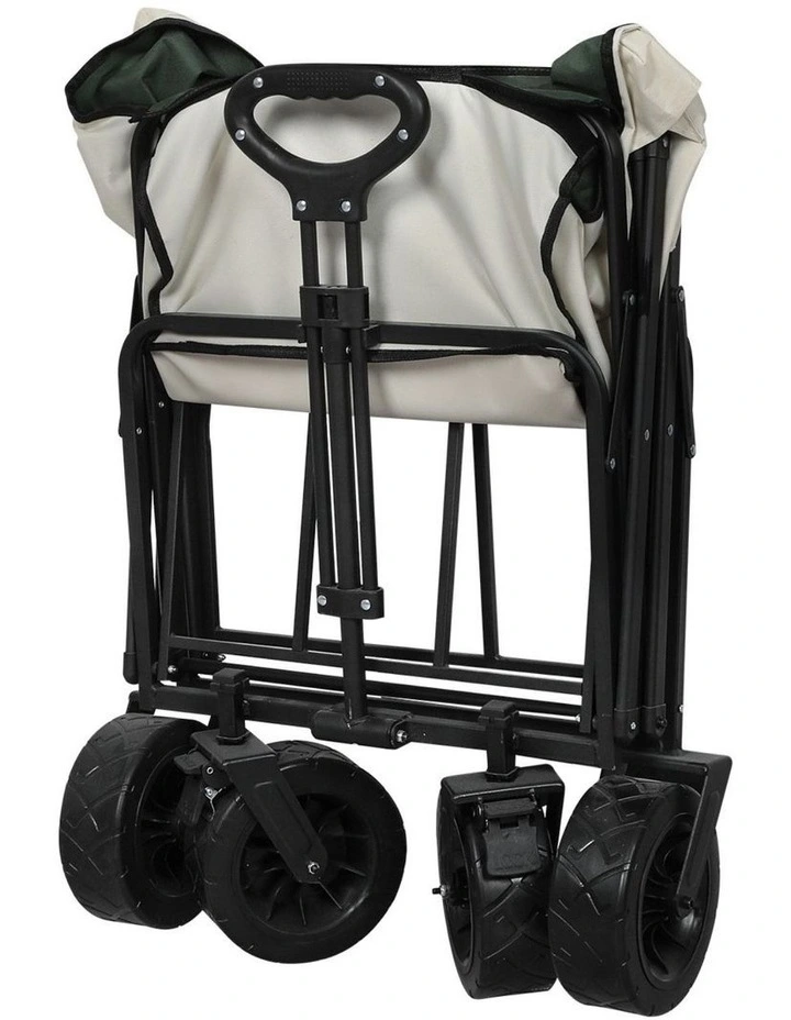 Garden Camping Trolley in Beige image 4