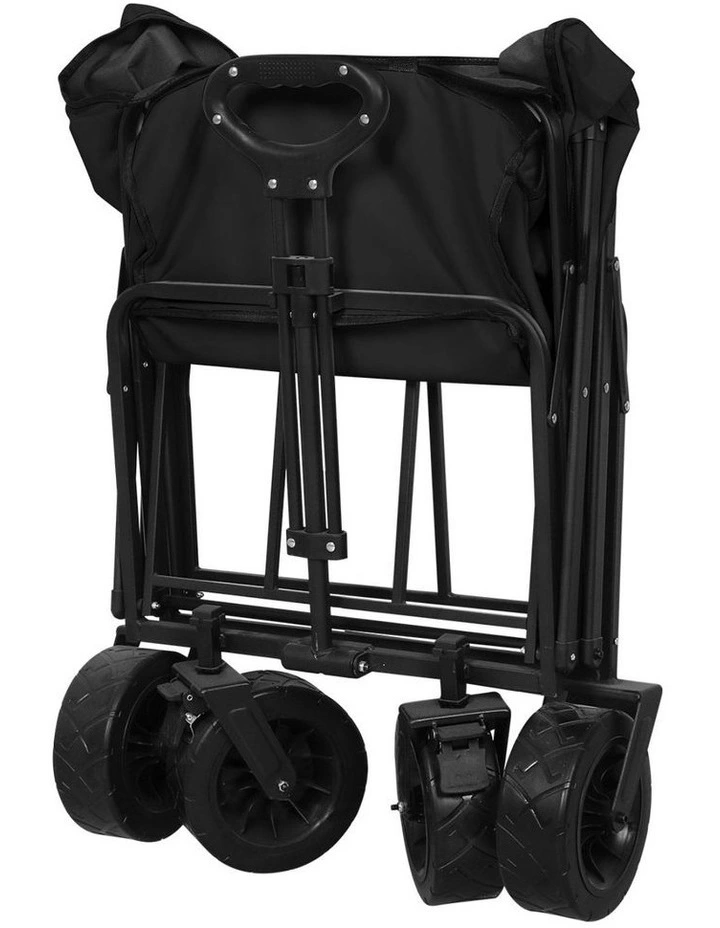 Garden Camping Trolley in Black image 4