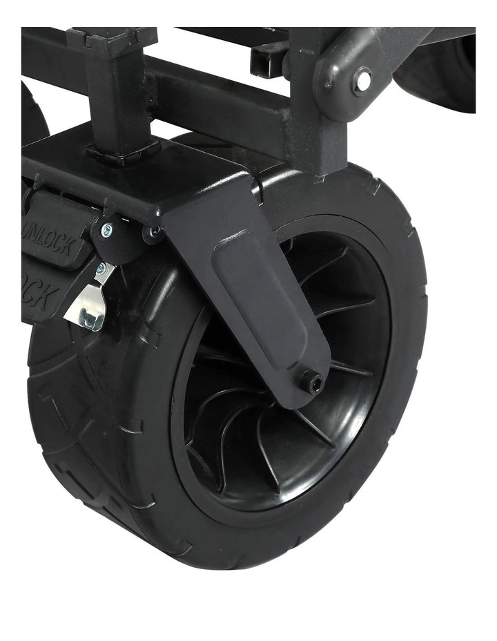 Garden Camping Trolley in Black image 6